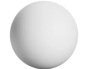 біла 3д сфера